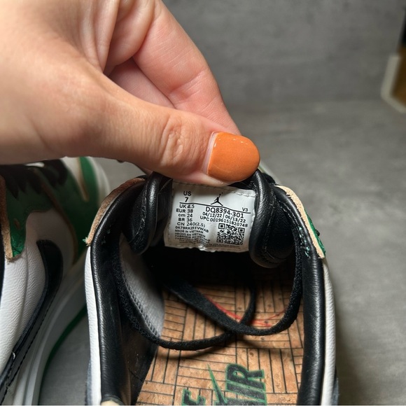 Nike Air Jordan 1 Elevate Low Sneakers DQ8394-301 Womens sz 7 - green - Picture 6 of 6